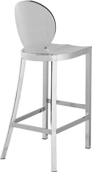 Gene Stool In Chrome