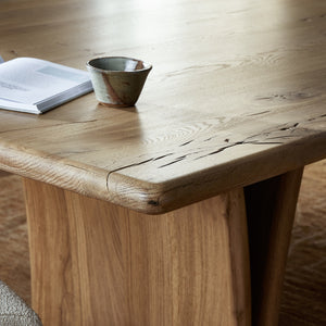 Marcon Dining Table in Natural Reclaimed French