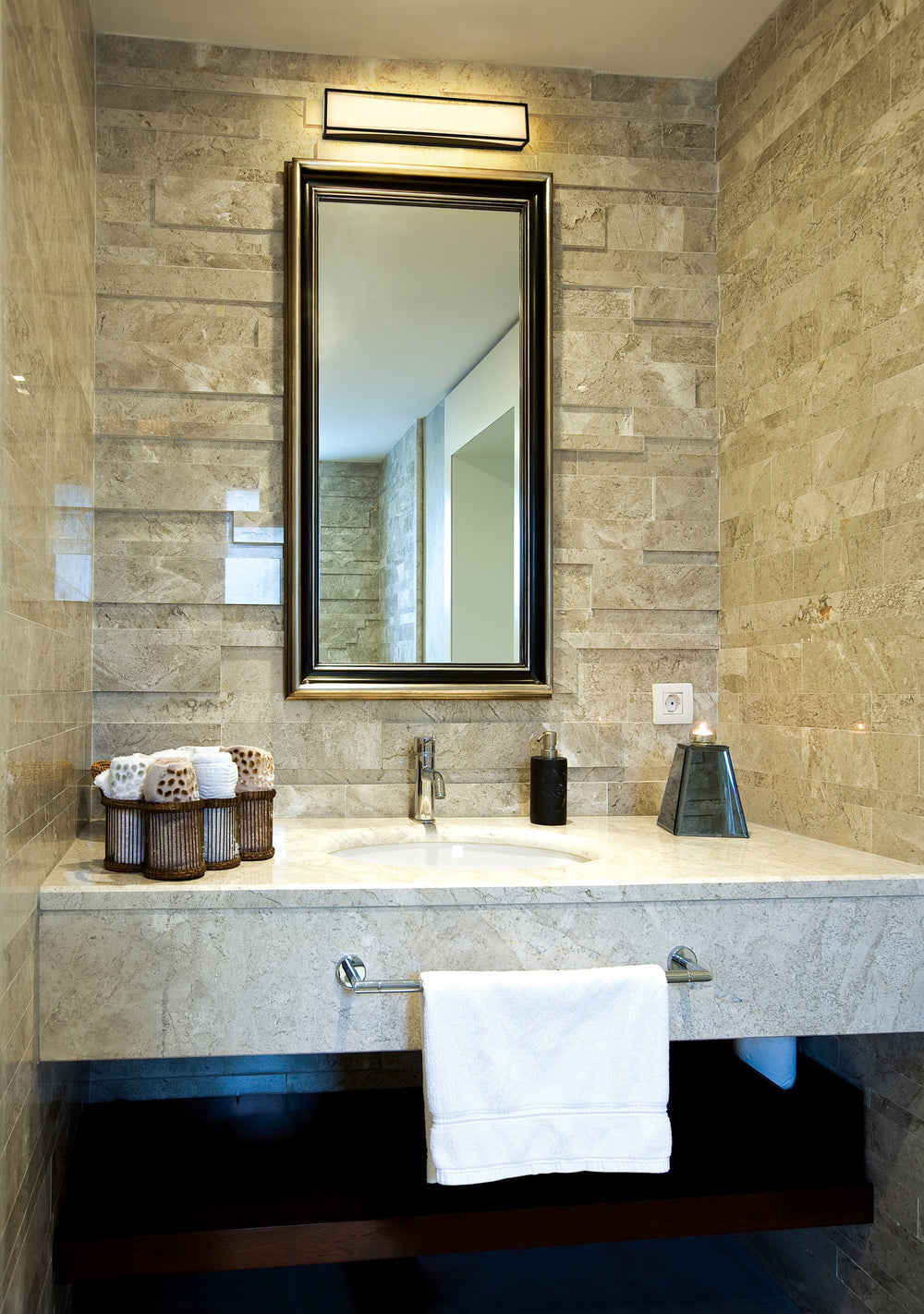 Baden 2 Light Vanity in Matte Black Finish