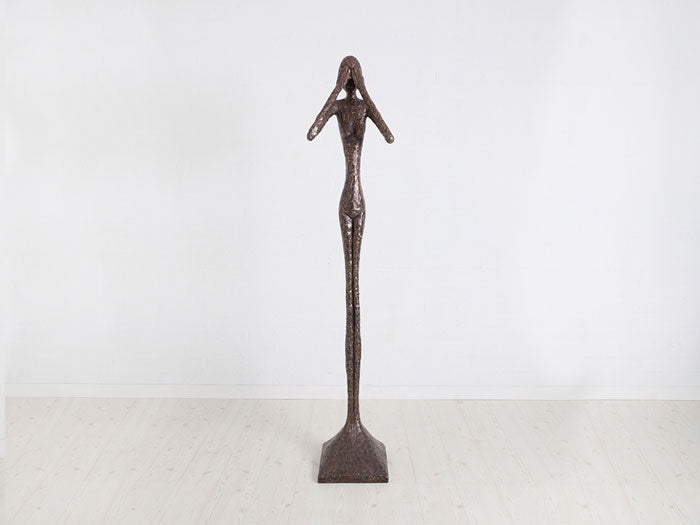 See No Evil Sculpture, Lg 81"H