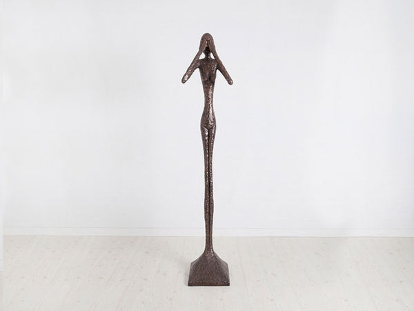 See No Evil Sculpture, Lg 81"H
