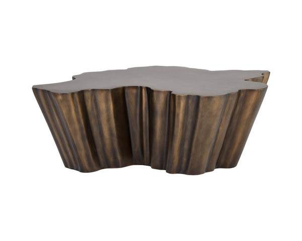 LYNX COFFEE TABLE - ANTIQUE BRONZE