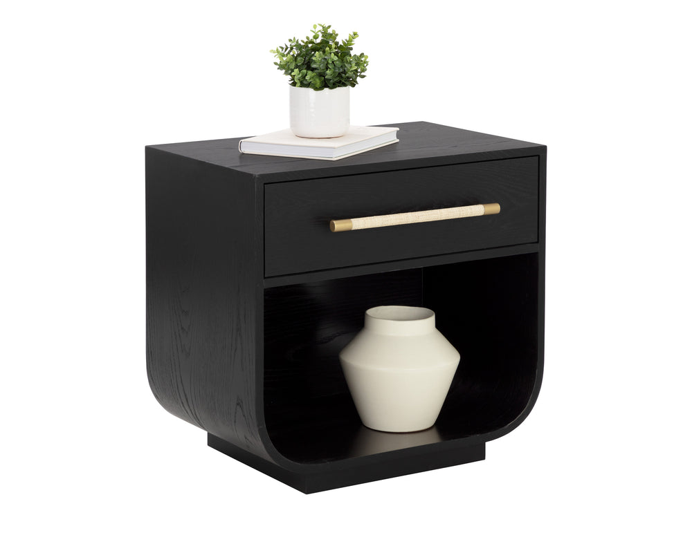TARRANT NIGHTSTAND - BLACK