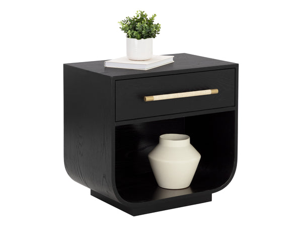 TARRANT NIGHTSTAND - BLACK