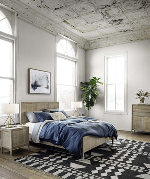 Sydney Queen Bed In Natural