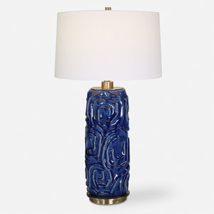 Zade Blue Table Lamp