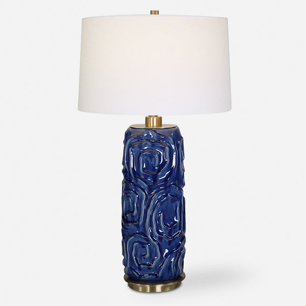 Zade Blue Table Lamp