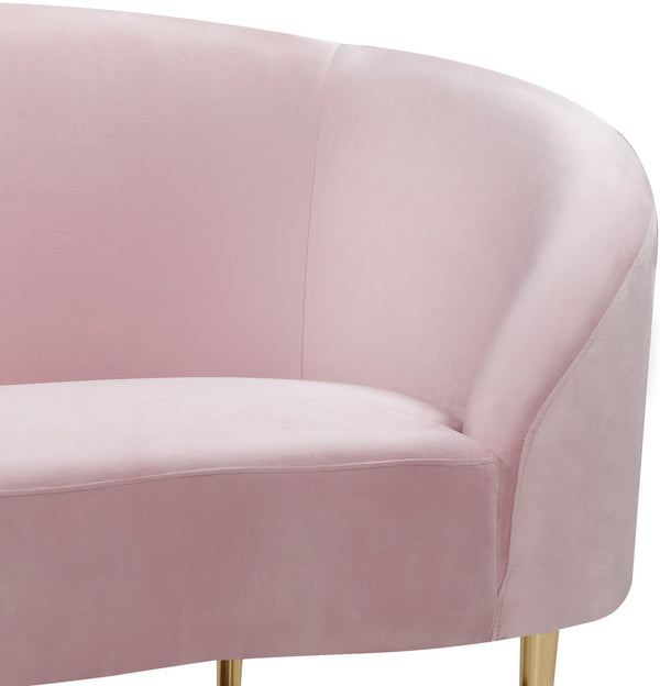 Bradford Chair In Pink Velvet