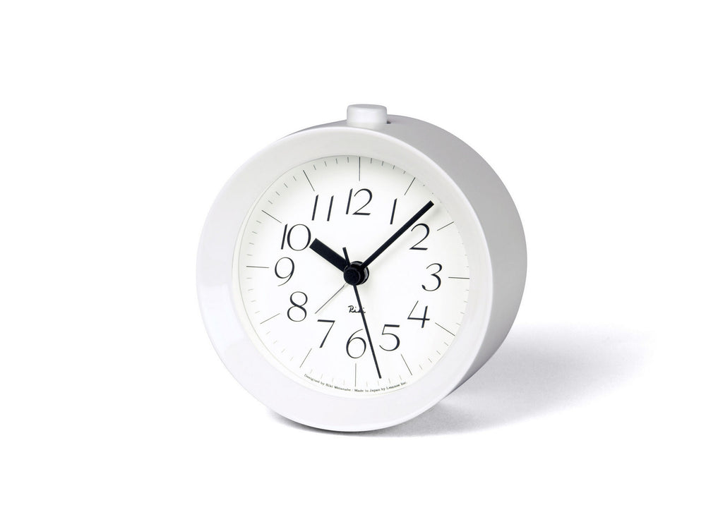 Riki Alarm Clock - Piano Paint White