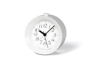 Riki Alarm Clock - Piano Paint White
