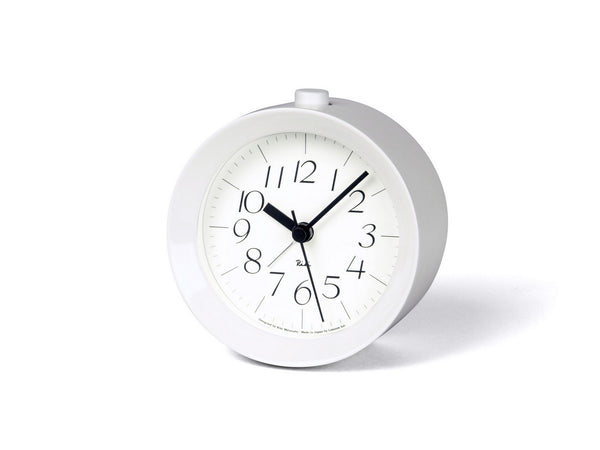 Riki Alarm Clock - Piano Paint White