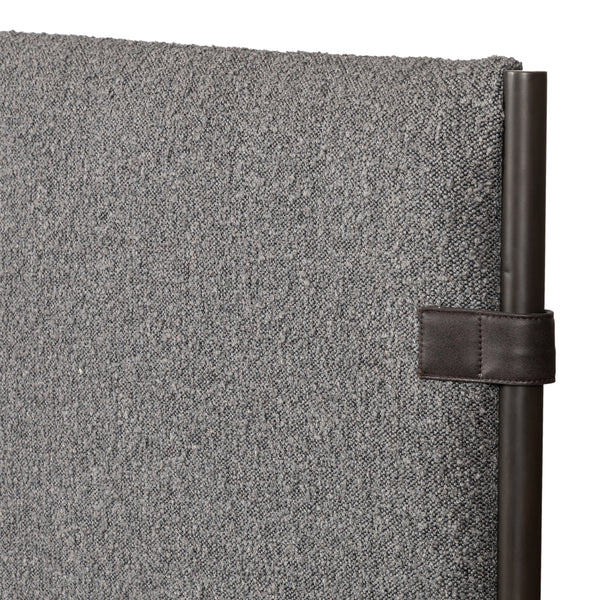 Anderson Bed In Knoll Charcoal In King