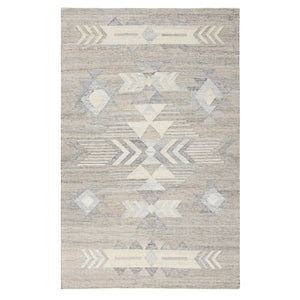 Indoor/Outdoor Gray Multi Caravan Rug 8'x10'