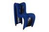 Seat Belt Dining Chair, Blue/Black