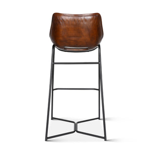 Essex Stanley Bar Chair, Hand Washed Chestnut