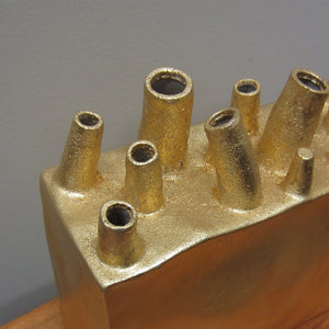 Gilded Spout Vases