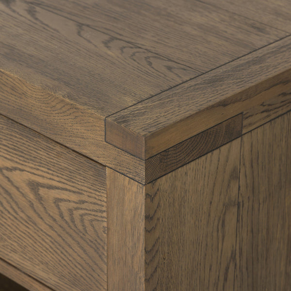 Warby Nightstand - Worn Oak Veneer