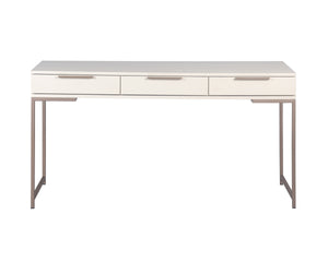 REBEL DESK - CHAMPAGNE GOLD - CREAM