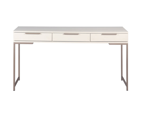 REBEL DESK - CHAMPAGNE GOLD - CREAM