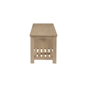 Tiburon KD TV Bench, Drifted Sand