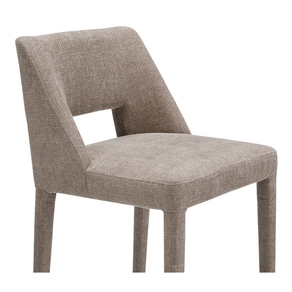 Moe's Joyce Counter Stool Light Brown Upholstered