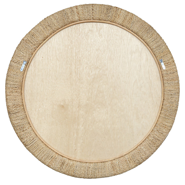 Mariner Natural Round Mirror