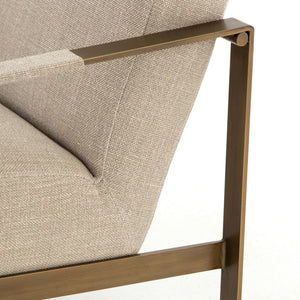 Jules Chair-Stonewash print ecru