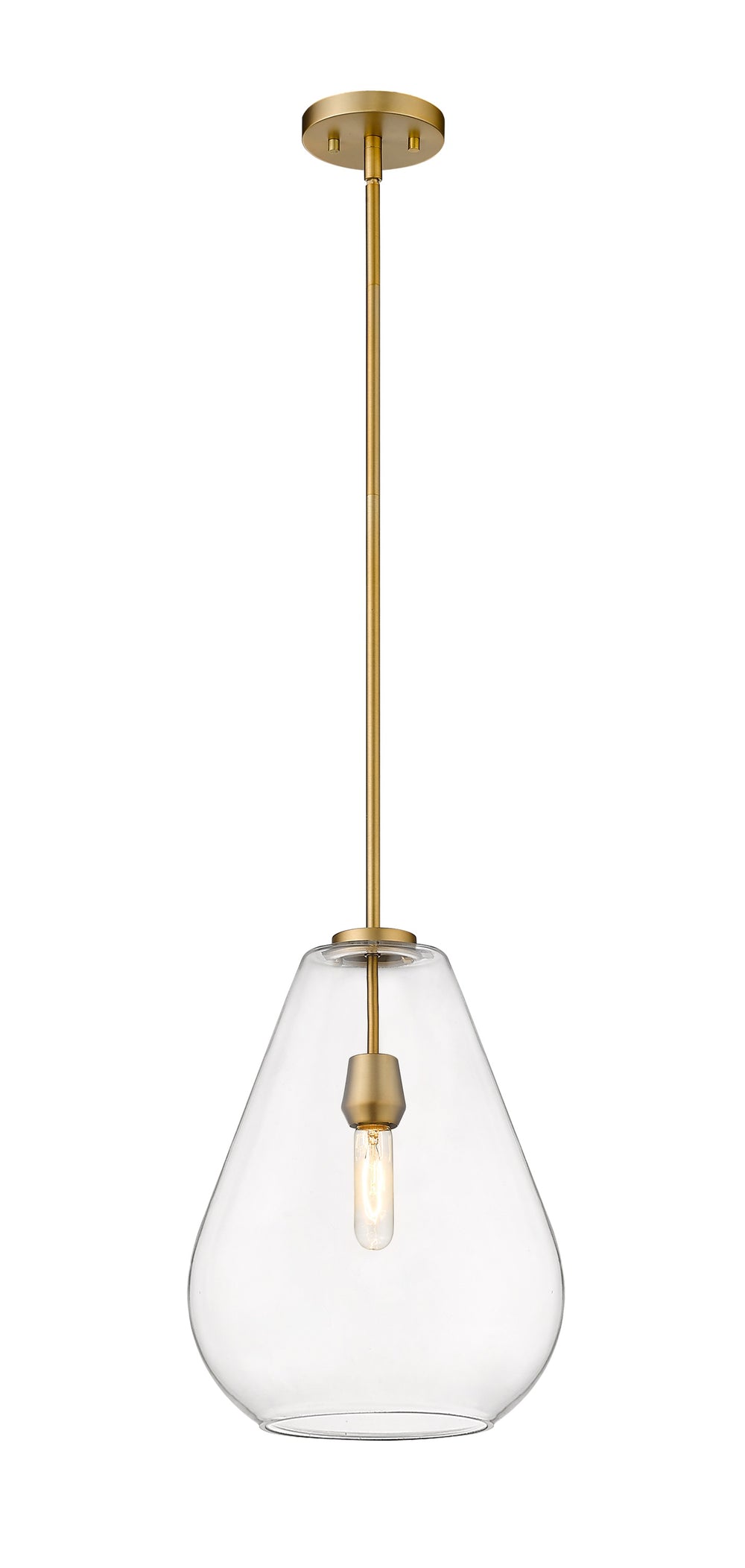 Ayra 1 Light Pendant in Olde Brass Finish
