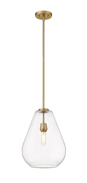 Ayra 1 Light Pendant in Olde Brass Finish