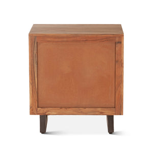 Aspen 24" Night Chest, Two Drawer and Shelf