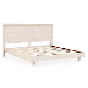 Reece Solid Wood Cal King Bed in Mango Wood