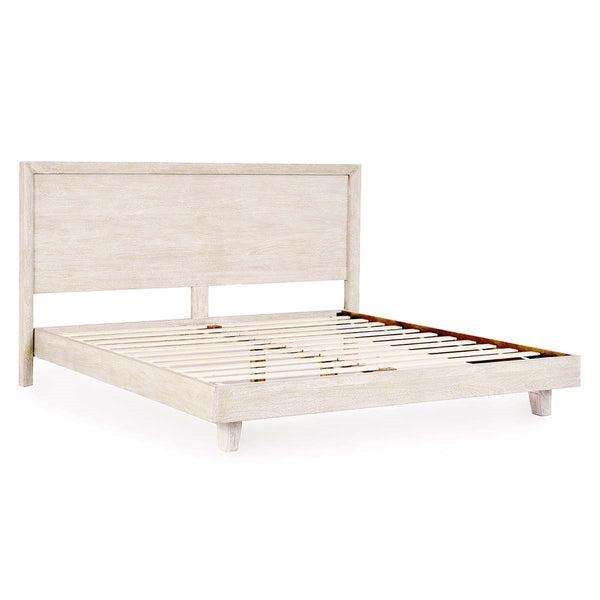 Reece Solid Wood Cal King Bed in Mango Wood