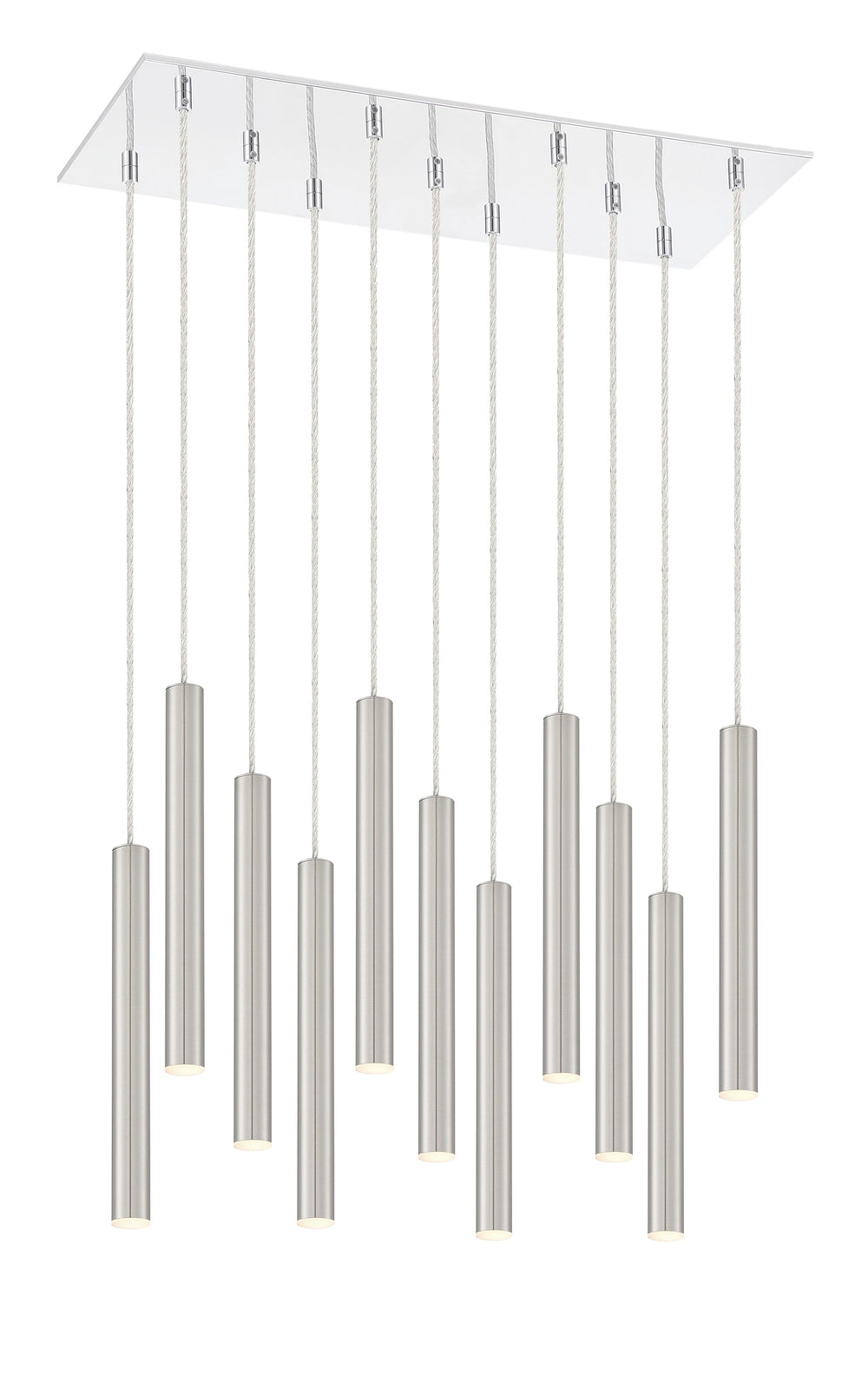 Forest 11 Light Island/Billiard in Chrome Finish