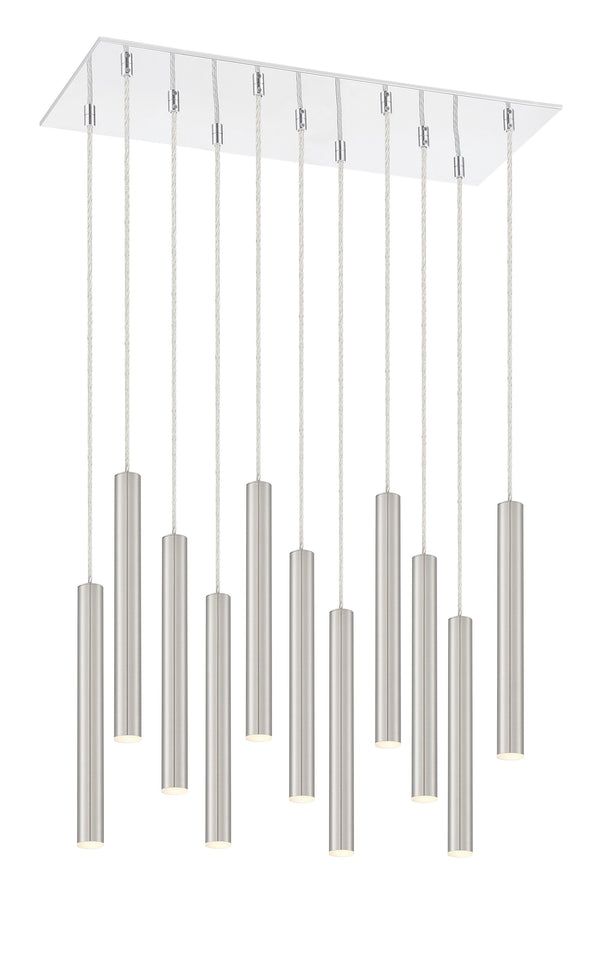 Forest 11 Light Island/Billiard in Chrome Finish