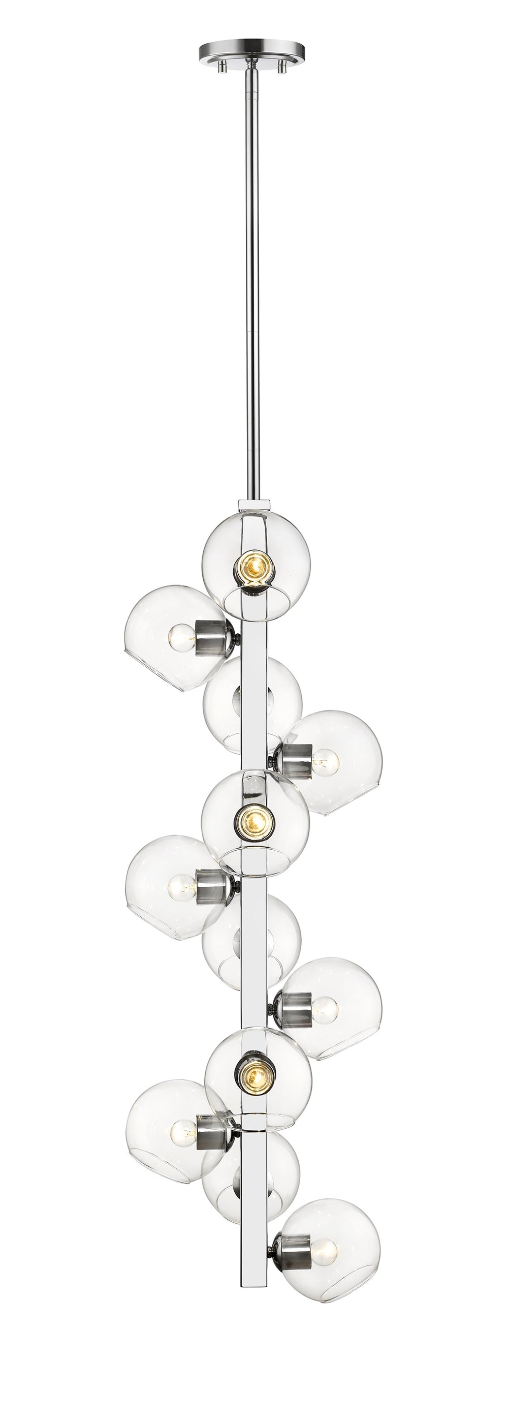 Marquee 12 Light Pendant in Chrome  Finish