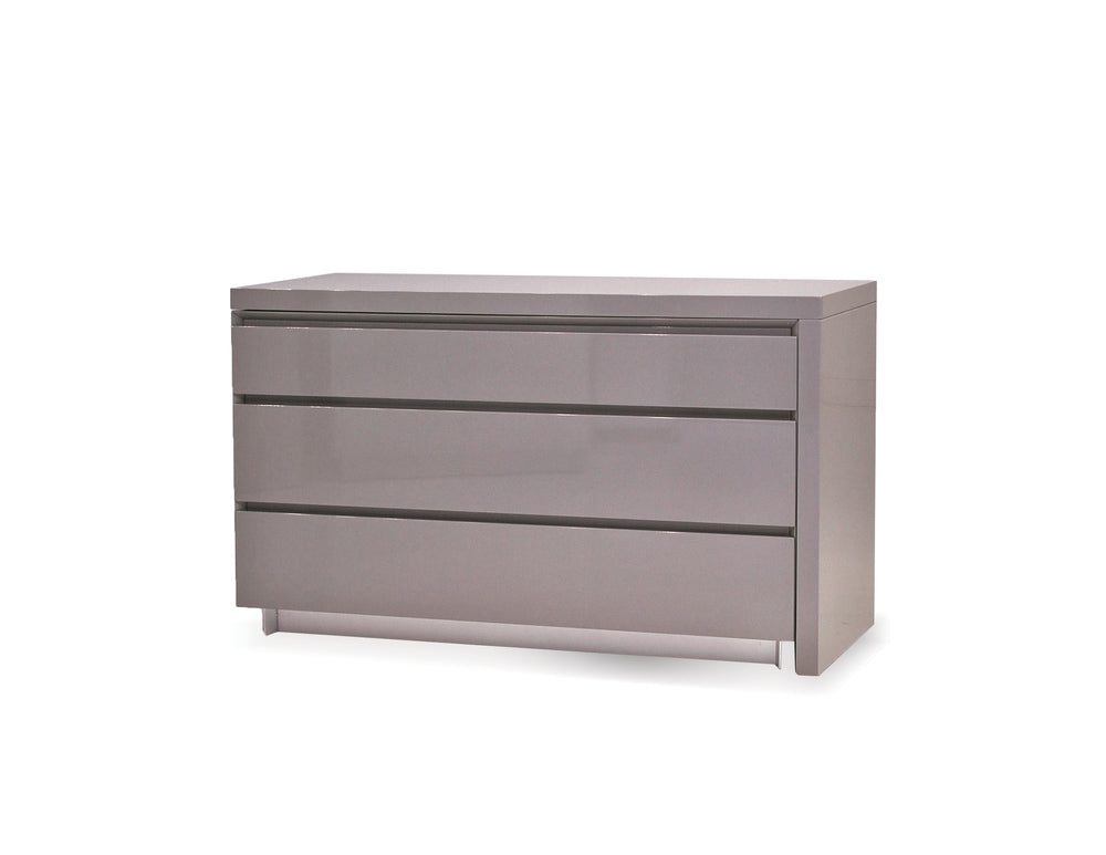 Savvy Extension Dresser in high gloss light grey