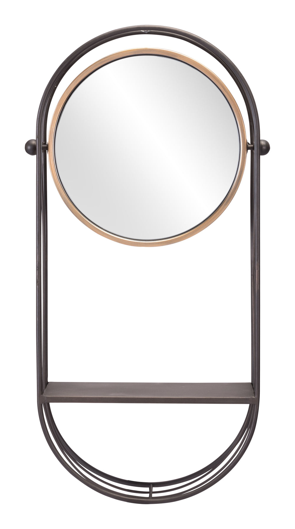 Saroni Mirror Shelf Gray