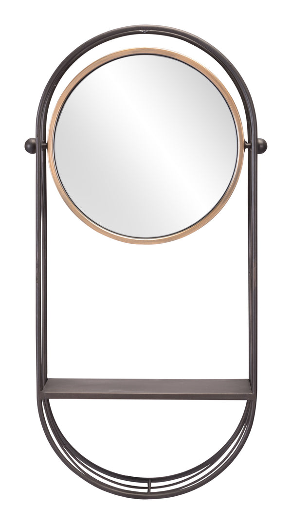 Saroni Mirror Shelf Gray