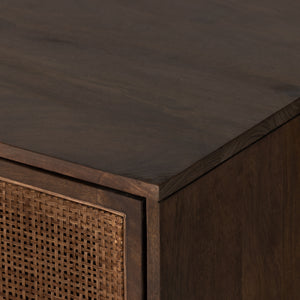 Carmel Small Cabinet In Brown Wash