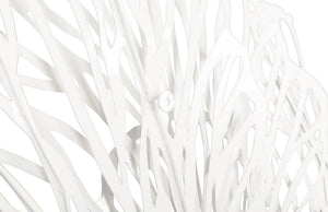 Butterfly Wall Art, White, Large
