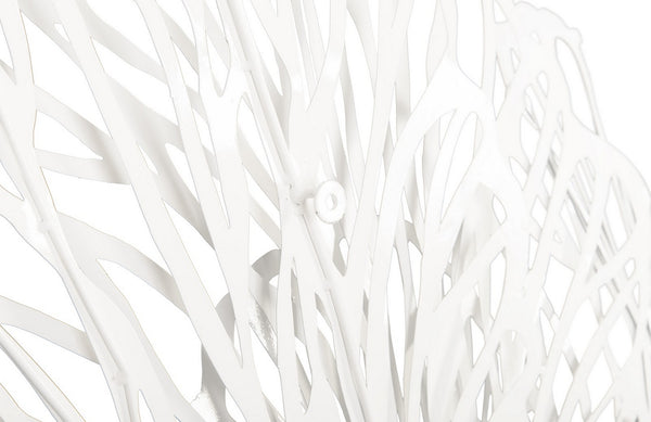 Butterfly Wall Art, White, Large