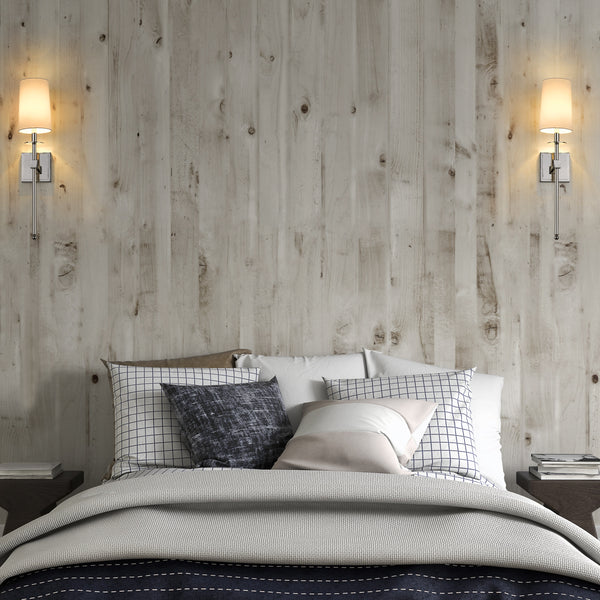 Camila 1 Light Wall Sconce in Polished Nickel Finish
