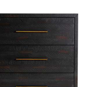 Suki 9 Drawer Dresser in Burnished Black
