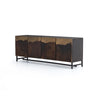 Stormy Media Console in Aged Brown