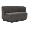Moe's Yoon 2 Seat Sofa in Grey