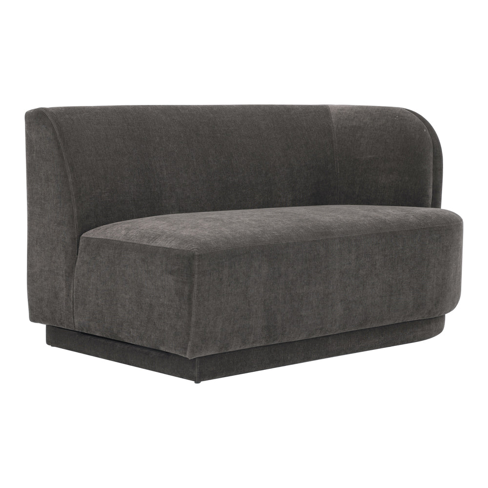 Moe's Yoon 2 Seat Sofa in Grey