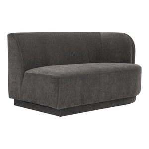 Moe's Yoon 2 Seat Sofa in Grey
