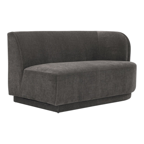 Moe's Yoon 2 Seat Sofa in Grey