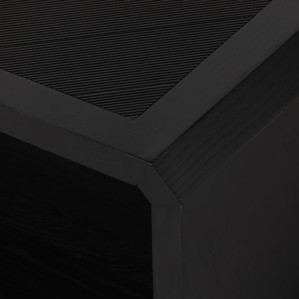 Caspian Coffee Table In Black Ash