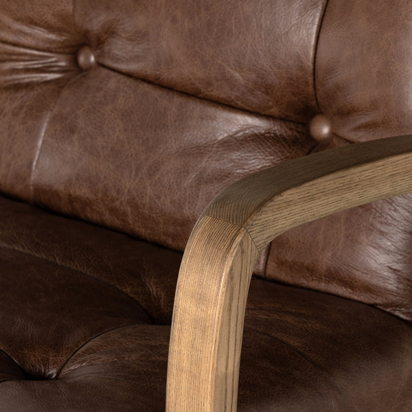 Luca Desk Chair In Sonoma Coco